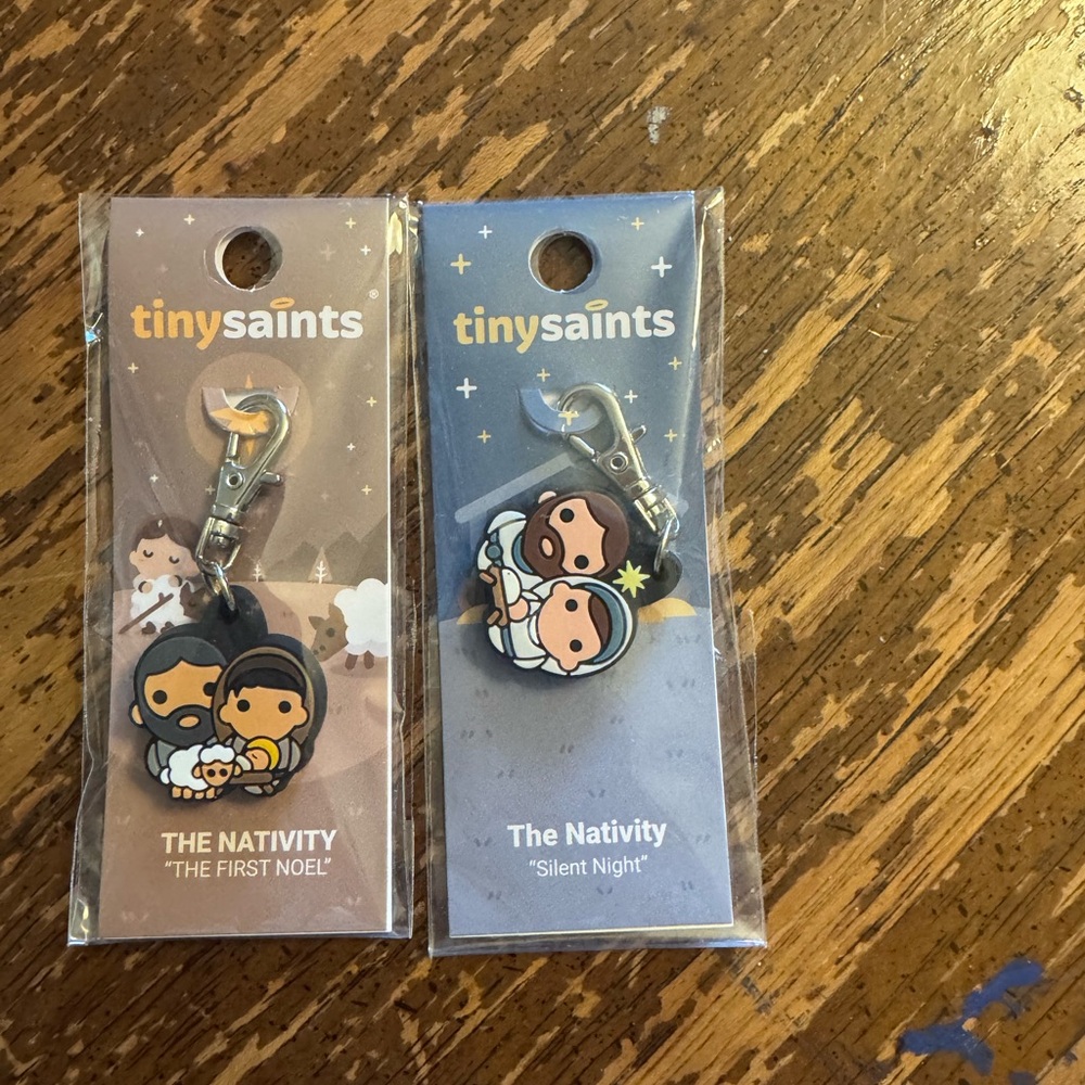 The Nativity Charm Set - “The First Noël” and “The Nativity”